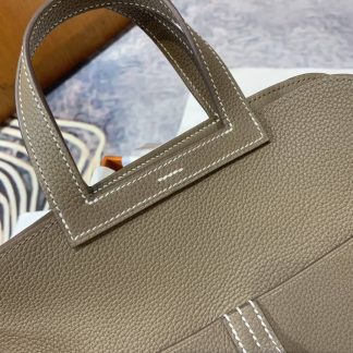 Replica Hermes Halzan 25 Leather Bag
