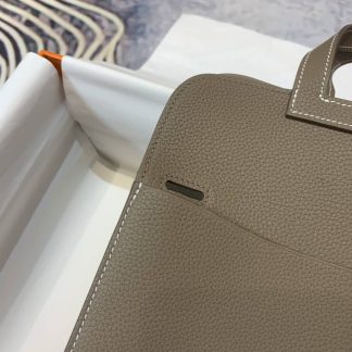 Replica Hermes Halzan 25 Leather Bag
