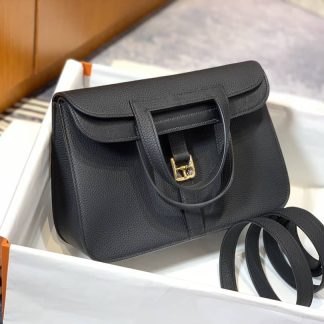 Replica Hermes Halzan 25 Leather Bag
