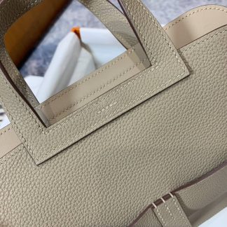 Replica Hermes Halzan 25 Leather Bag
