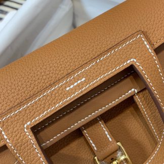 Replica Hermes Halzan 25 Leather Bag