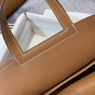 Replica Hermes Halzan 25 Leather Bag