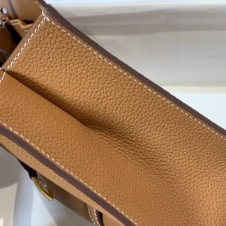 Replica Hermes Halzan 25 Leather Bag