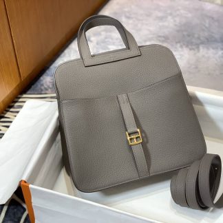 Replica Hermes Halzan 25 Leather Bag