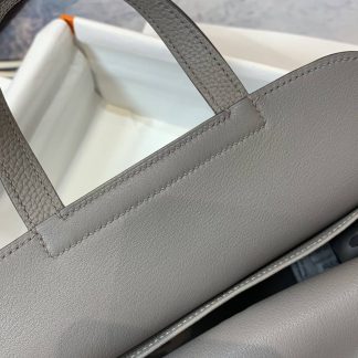 Replica Hermes Halzan 25 Leather Bag