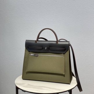 Replica Hermes Herbag Zip 31 Leather Bag