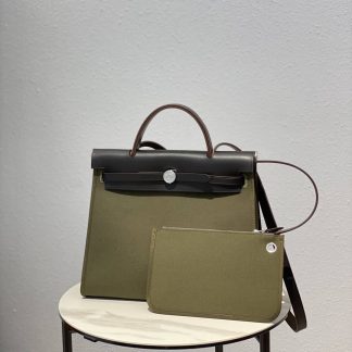 Replica Hermes Herbag Zip 31 Leather Bag