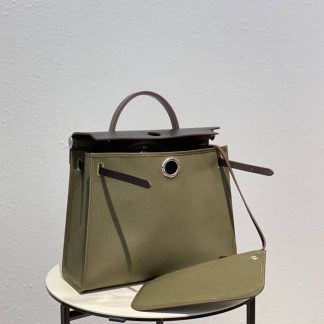 Replica Hermes Herbag Zip 31 Leather Bag