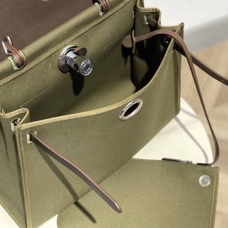 Replica Hermes Herbag Zip 31 Leather Bag