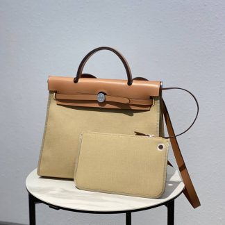 Replica Hermes Herbag Zip 31 Leather Bag