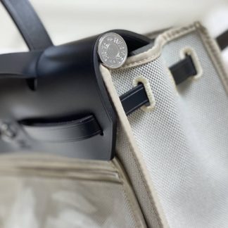 Replica Hermes Herbag Zip 31 Canvas Leather Bag