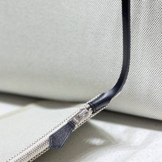 Replica Hermes Herbag Zip 31 Canvas Leather Bag