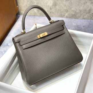 Replica Hermes Kelly 28 Togo Leather Bag
