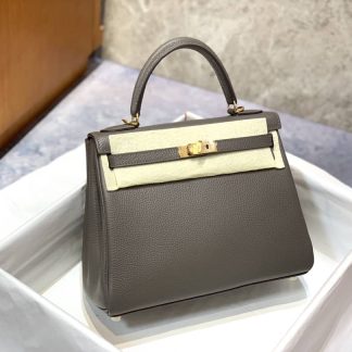 Replica Hermes Kelly 28 Togo Leather Bag