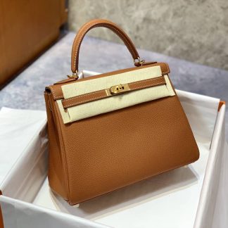 Replica Hermes Kelly 28 Togo Leather Bag