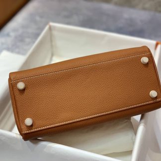 Replica Hermes Kelly 28 Togo Leather Bag
