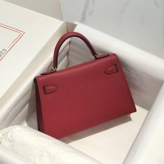 Replica Hermes Mini Kelly Epsom Leather Bag