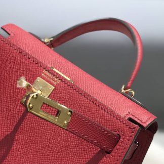 Replica Hermes Mini Kelly Epsom Leather Bag