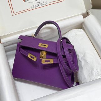 Replica Hermes Mini Kelly Epsom Leather Bag