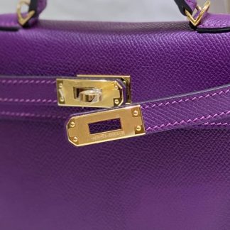 Replica Hermes Mini Kelly Epsom Leather Bag