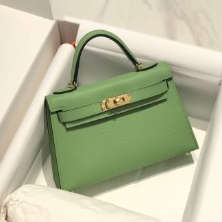 Replica Hermes Mini Kelly Epsom Leather Bag