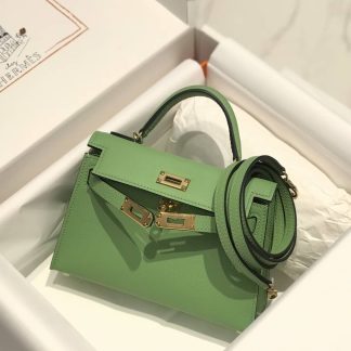 Replica Hermes Mini Kelly Epsom Leather Bag