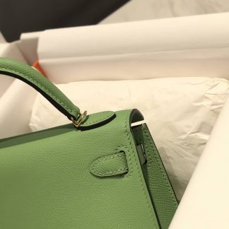 Replica Hermes Mini Kelly Epsom Leather Bag