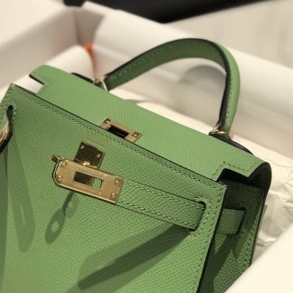Replica Hermes Mini Kelly Epsom Leather Bag