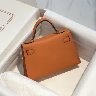 Replica Hermes Mini Kelly Epsom Leather Bag