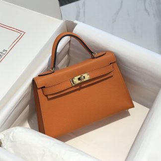 Replica Hermes Mini Kelly Epsom Leather Bag