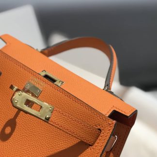 Replica Hermes Mini Kelly Epsom Leather Bag