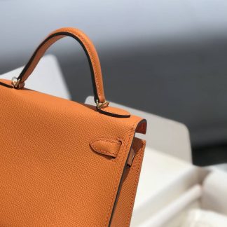 Replica Hermes Mini Kelly Epsom Leather Bag