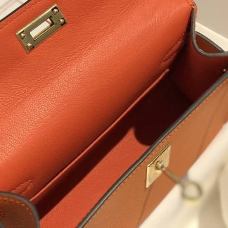 Replica Hermes Mini Kelly Epsom Leather Bag