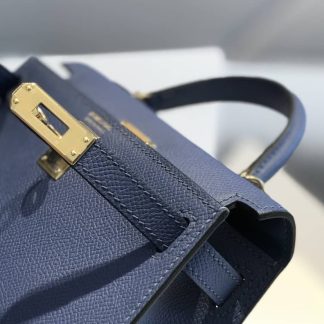 Replica Hermes Mini Kelly Epsom Leather Bag