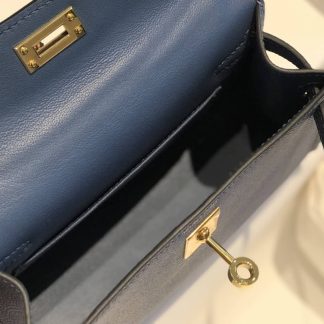 Replica Hermes Mini Kelly Epsom Leather Bag