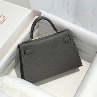 Replica Hermes Mini Kelly Epsom Leather Bag
