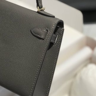 Replica Hermes Mini Kelly Epsom Leather Bag