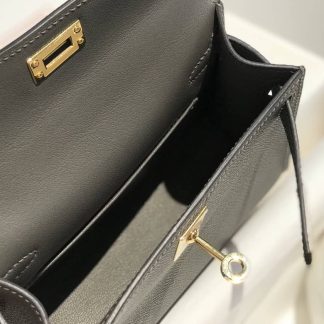 Replica Hermes Mini Kelly Epsom Leather Bag