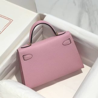 Replica Hermes Mini Kelly Epsom Leather Bag