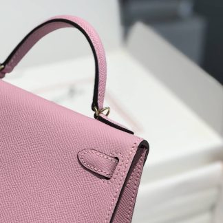 Replica Hermes Mini Kelly Epsom Leather Bag