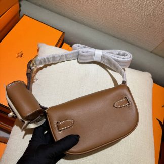 Replica Hermes Kelly Moove Swift Leather Bag