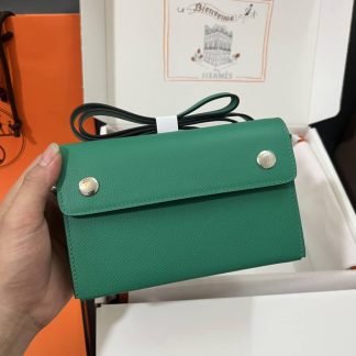 Replica Hermes Epsom Leather Hermesnap Wallet