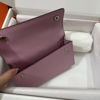 Replica Hermes Epsom Leather Hermesnap Wallet