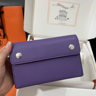 Replica Hermes Epsom Leather Hermesnap Wallet