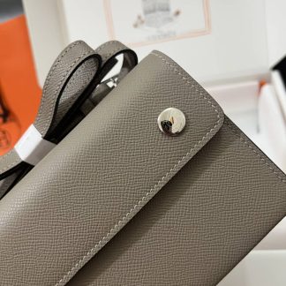 Replica Hermes Epsom Leather Hermesnap Wallet