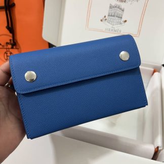 Replica Hermes Epsom Leather Hermesnap Wallet