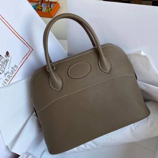 Replica Hermes Bolide 31 Clemence Leather Bag