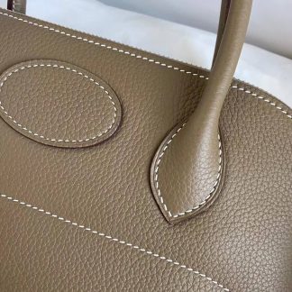 Replica Hermes Bolide 31 Clemence Leather Bag