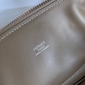 Replica Hermes Bolide 31 Clemence Leather Bag
