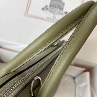 Replica Hermes Bolide 31 Clemence Leather Bag